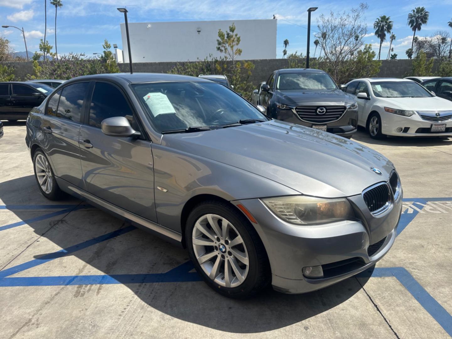 2011 Gray /Black BMW 3-Series leather (WBAPH7C51BE) with an 3.0 6 cylinder engine, Automatic transmission, located at 30 S. Berkeley Avenue, Pasadena, CA, 91107, (626) 248-7567, 34.145447, -118.109398 - Leather! Moon-roof! This 2011 BMW 3-Series 328i comes well equipped. Looking for a reliable ride but struggling with bad credit? Our dealership has got you covered with our impressive selection of used vehicles, including the sleek and stylish 2011 BMW 328. With its powerful inline 6-cylinder engin - Photo#7